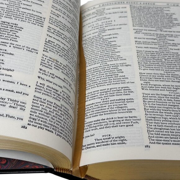 The Complete Works of William Shakespeare Book (Collectible Leather Edition)1994 - Picture 12 of 16